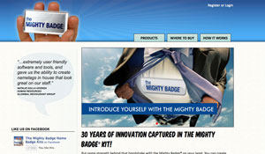 The Mighty Badge Website